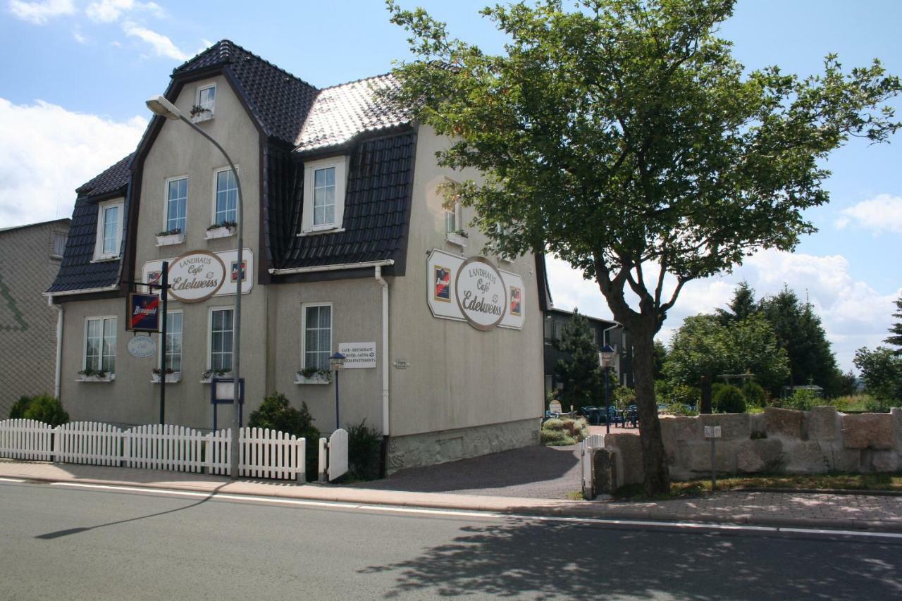 Landhaus Edelweiss Bed&Breakfast - Adults Only Neustadt am Rennsteig Εξωτερικό φωτογραφία